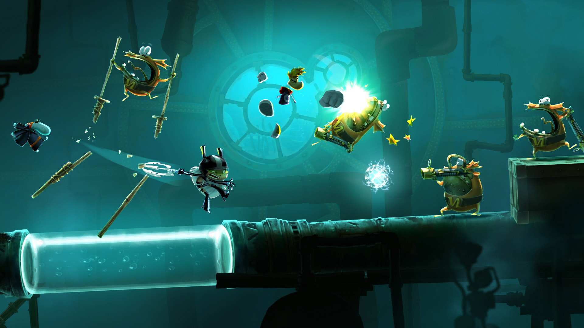 مراحل خوش‌رنگ‌ولعاب بازی Rayman Legends