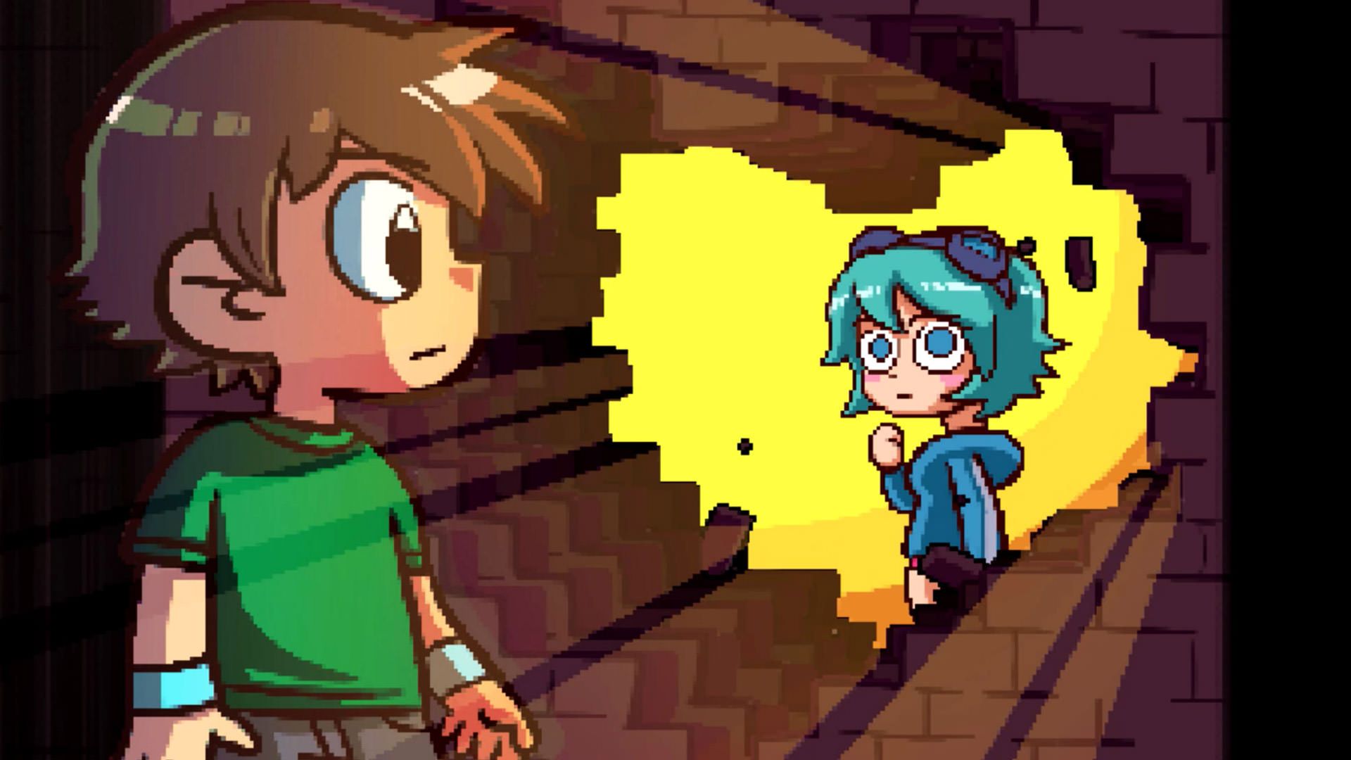 اسکات پیلگریم و دیوار قلبی در بازی scott pilgrim vs. the world the game