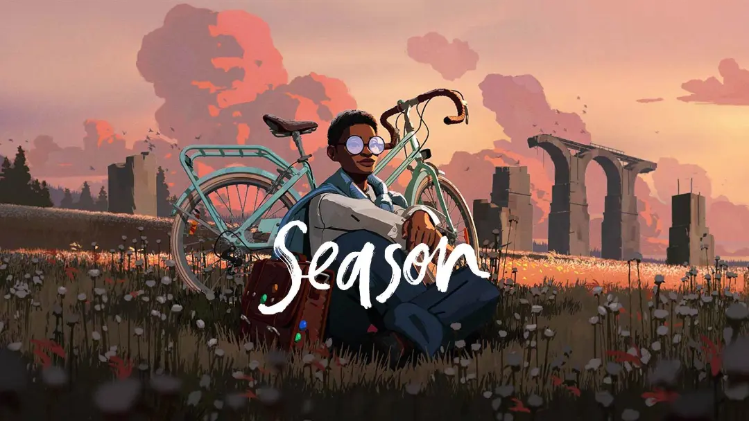 شخصیت اصلی بازی Season نشسته روی چمن
