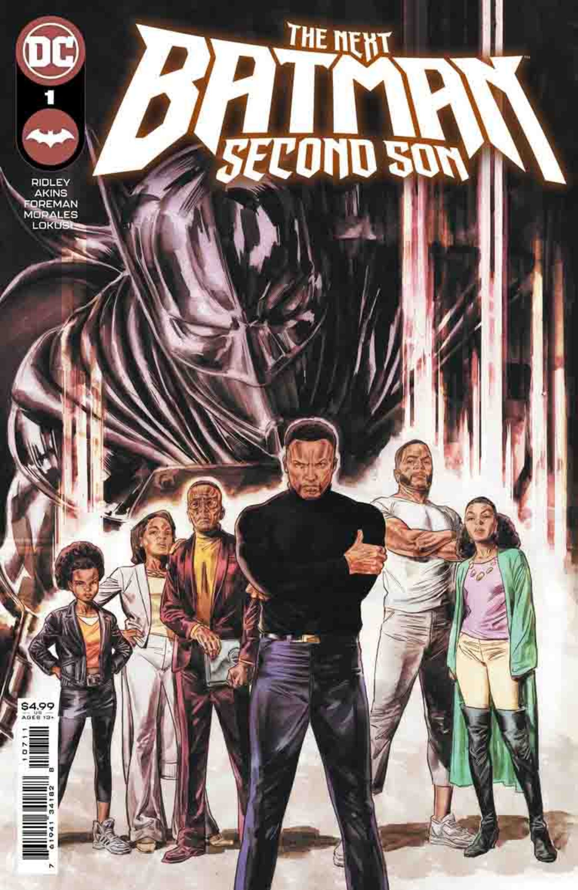 جلد قسمت اول سری کتاب کمیک The Next Batman: Second Son