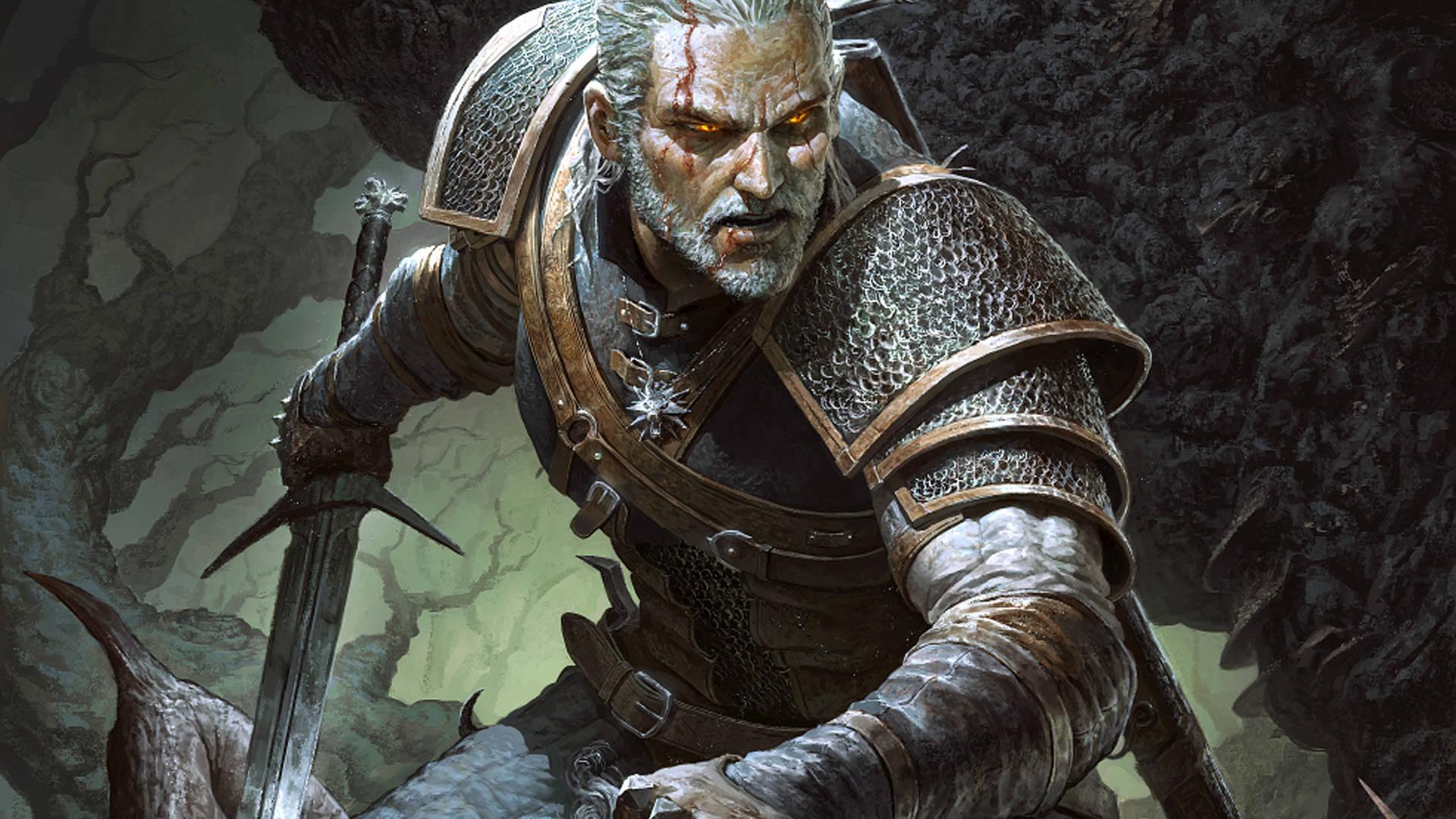 تصویری از شخصیت اصلی سریال The Witcher