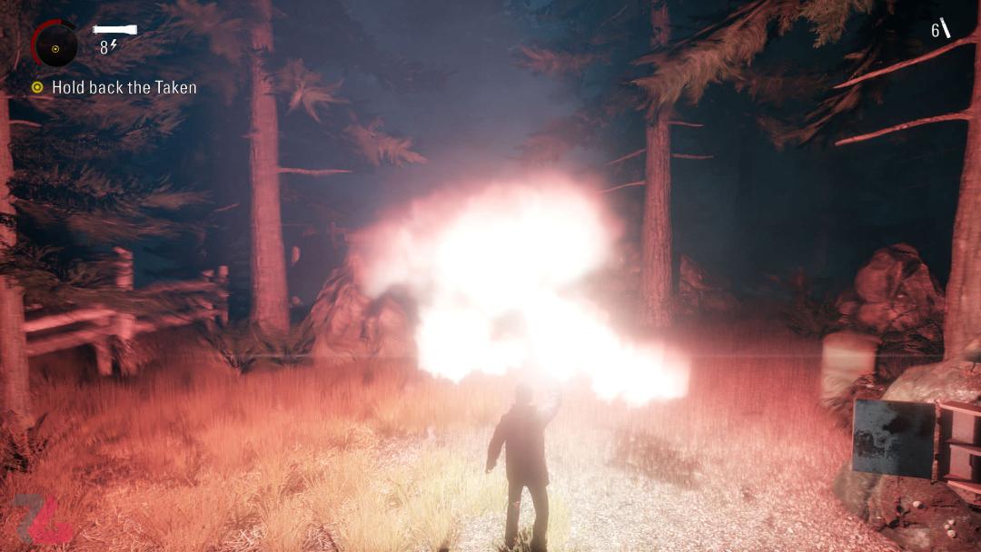 مبارزه با دشمنان در Alan Wake Remastered
