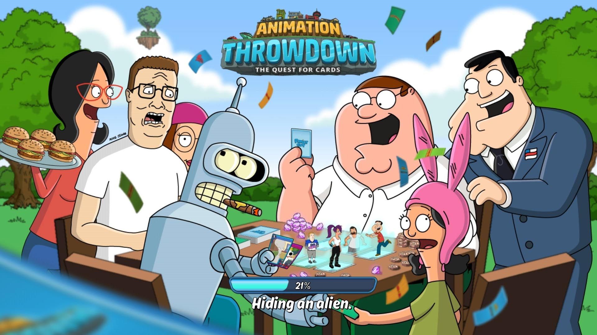 گریفین از Family Guy در بازی Animation Throwdown