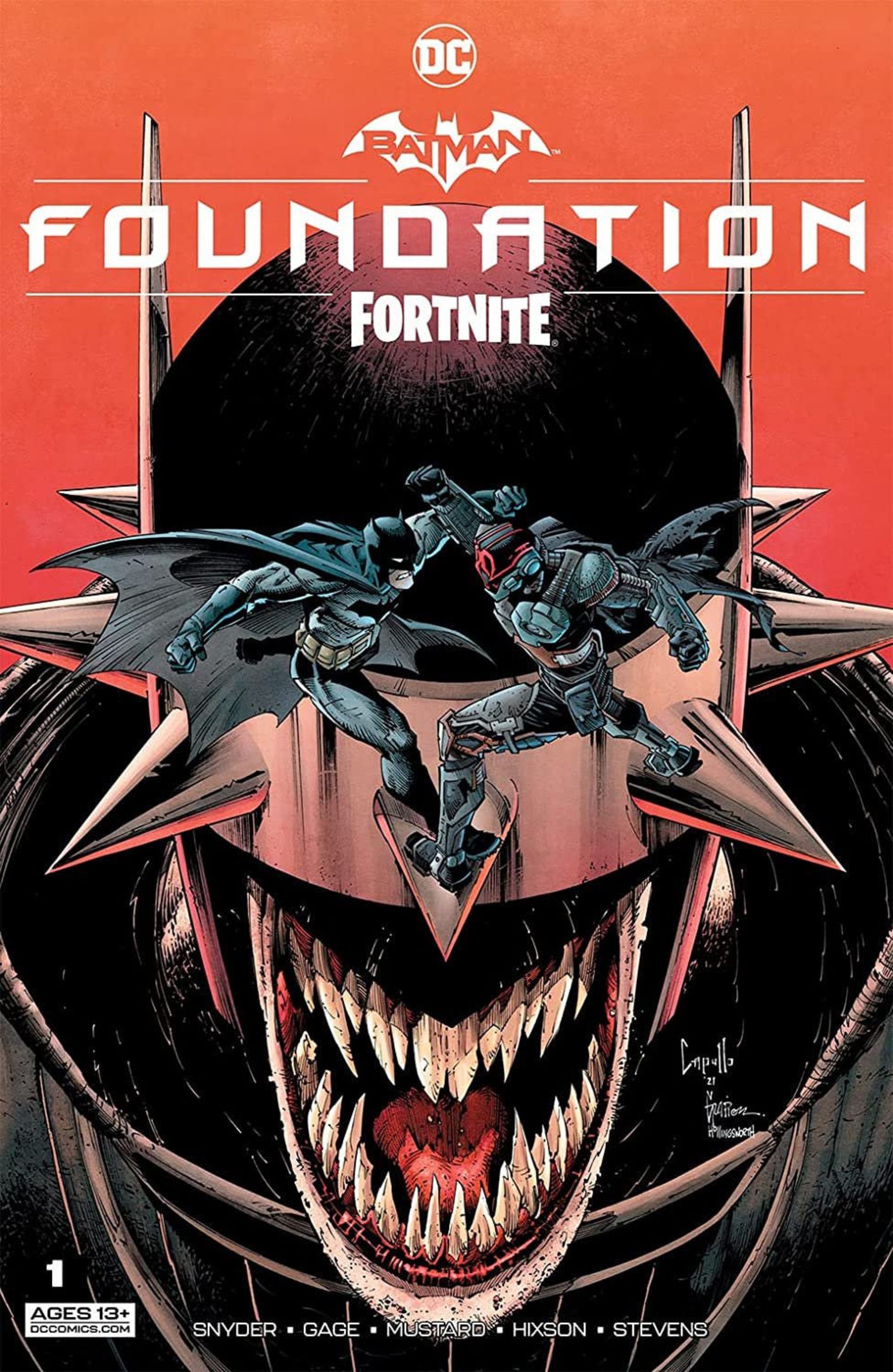 پوستر کمیک Batman/Fortnite Foundation