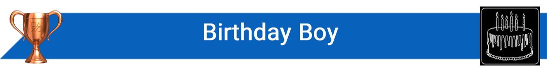 تروفی Birthday Boy