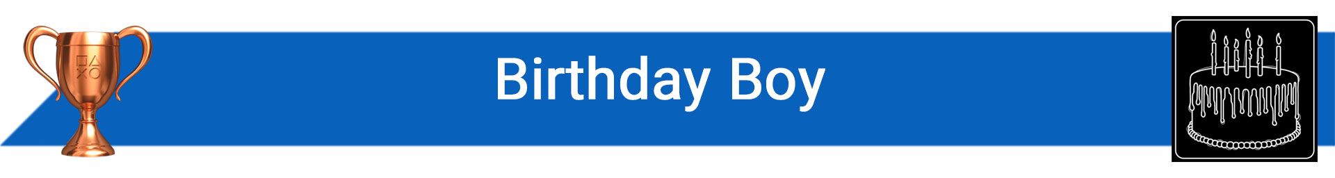 تروفی Birthday Boy