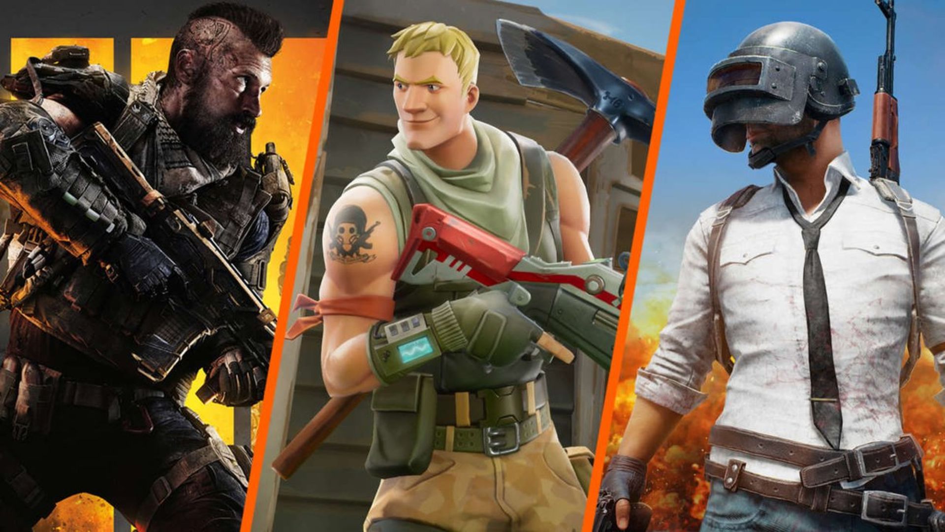 بلک اپز، فورتنایت و پابج
