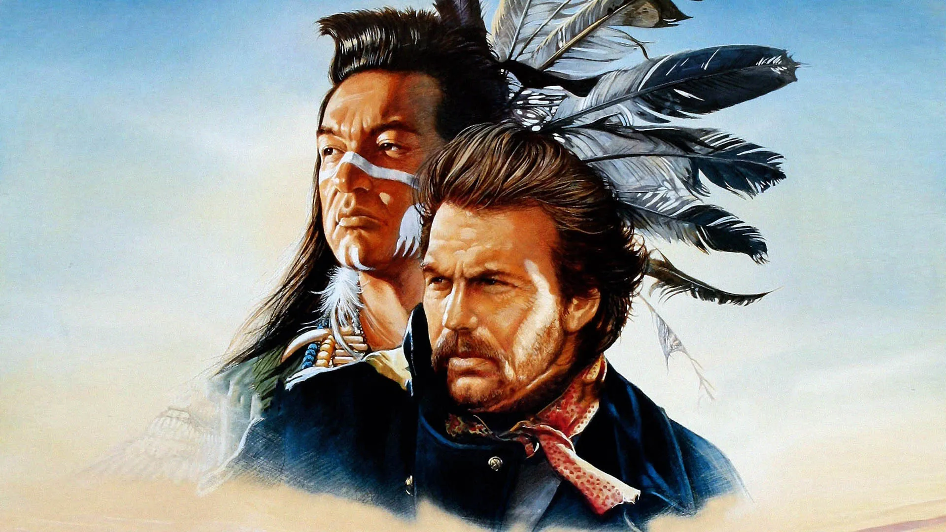 کاور فیلم Dances with Wolves با حضور کوین کاستنر