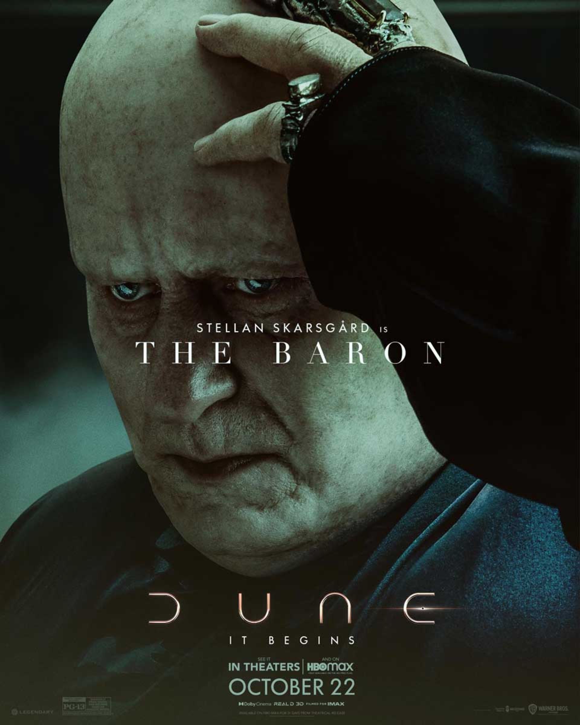 بارون با سر کچل در فیلم Dune دنی ویلنوو