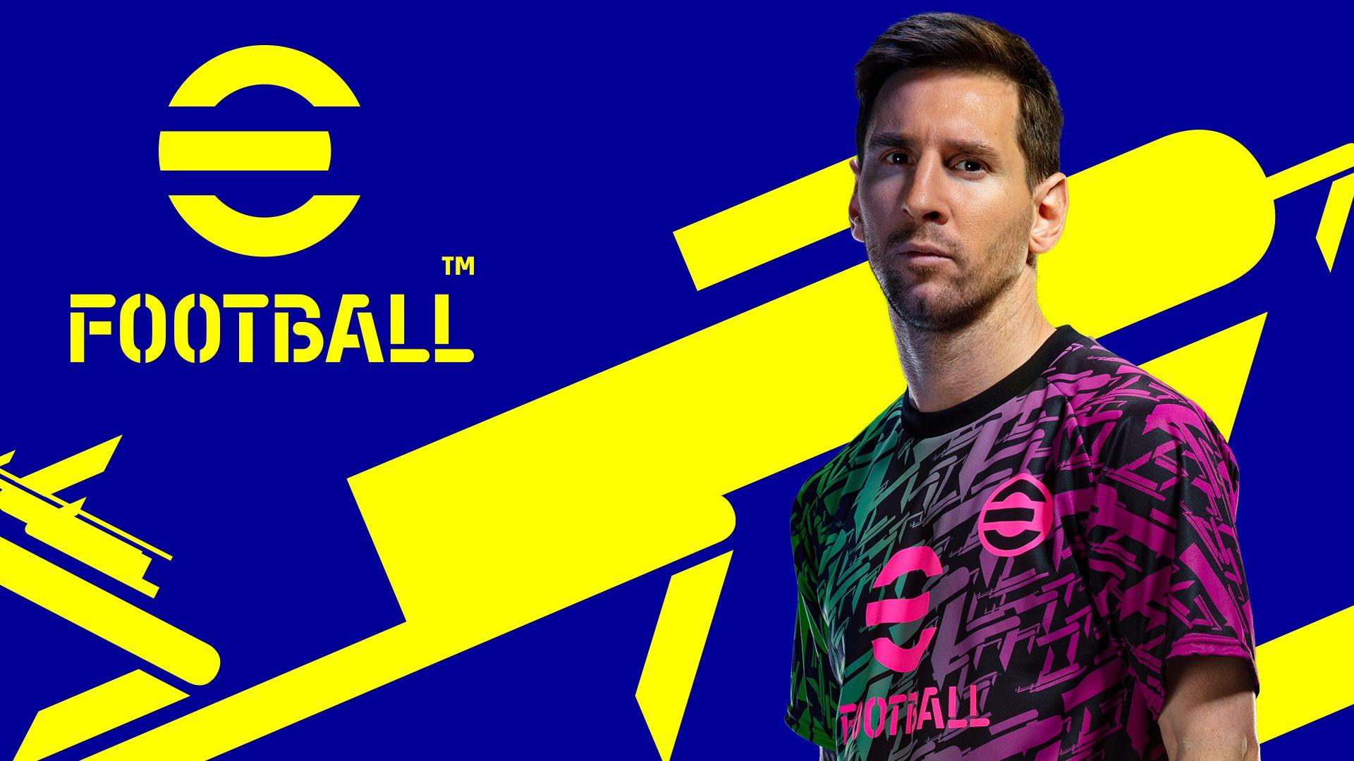 لیونل مسی در کاور بازی eFootball