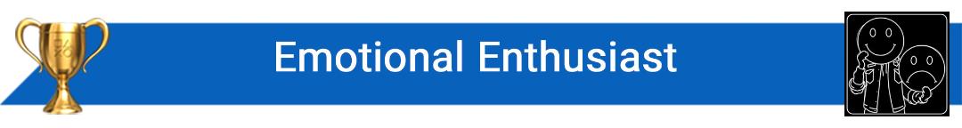 تروفی Emotional Enthusiast