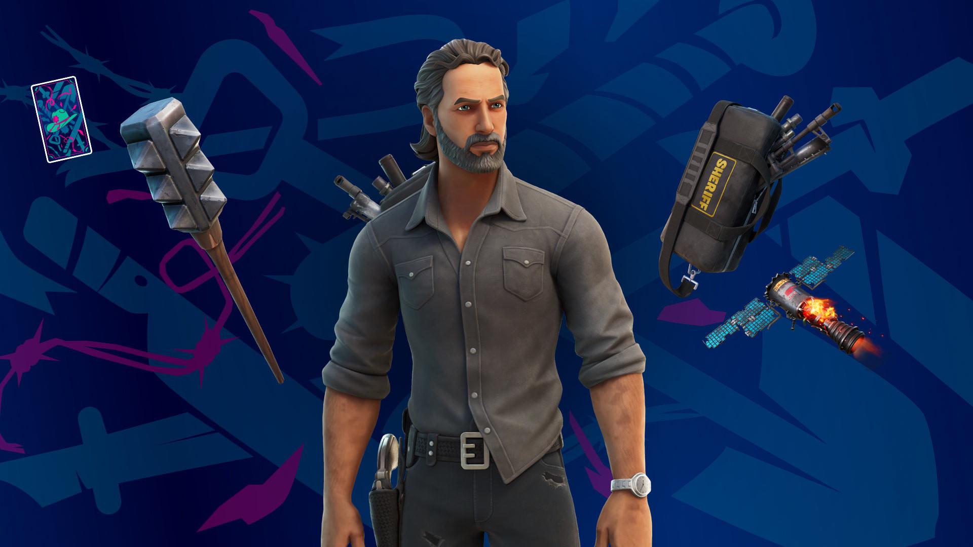 کاراکتر ریک گرامیز در بازی فورتنایت