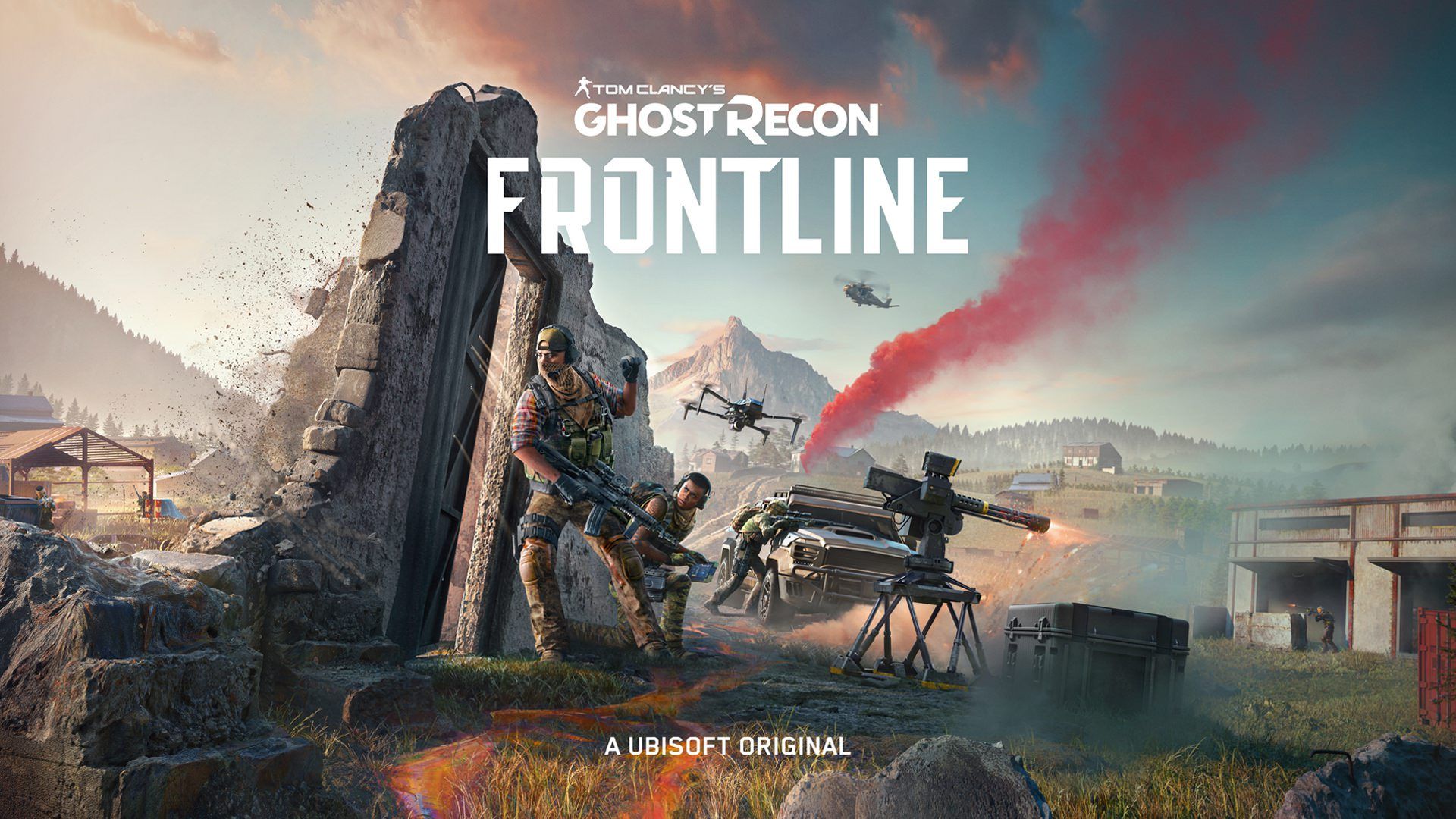پوستر رسمی بازی Ghost Recon Frontline