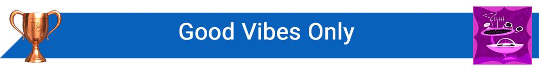 تروفی Good Vibes Only