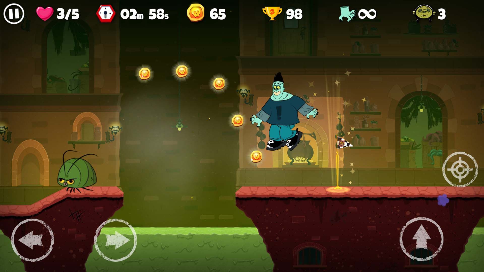 شخصیت فرانکشتاین در Hotel Transylvania Adventures