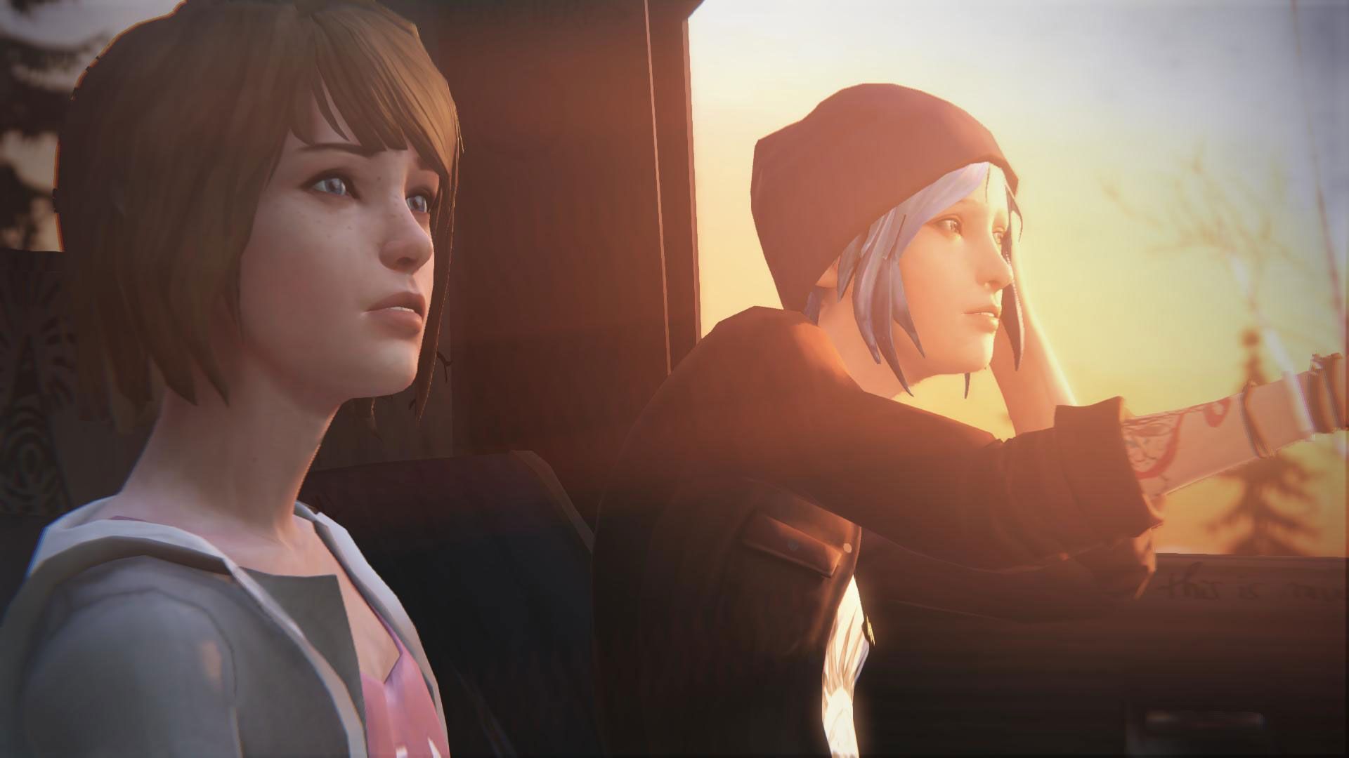 مکس و کلوئی در بازی Life is Strange