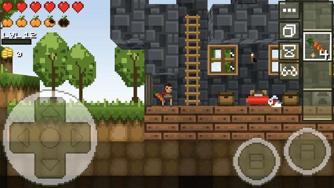 بازی اندروید LostMiner: Block Building & Craft Game
