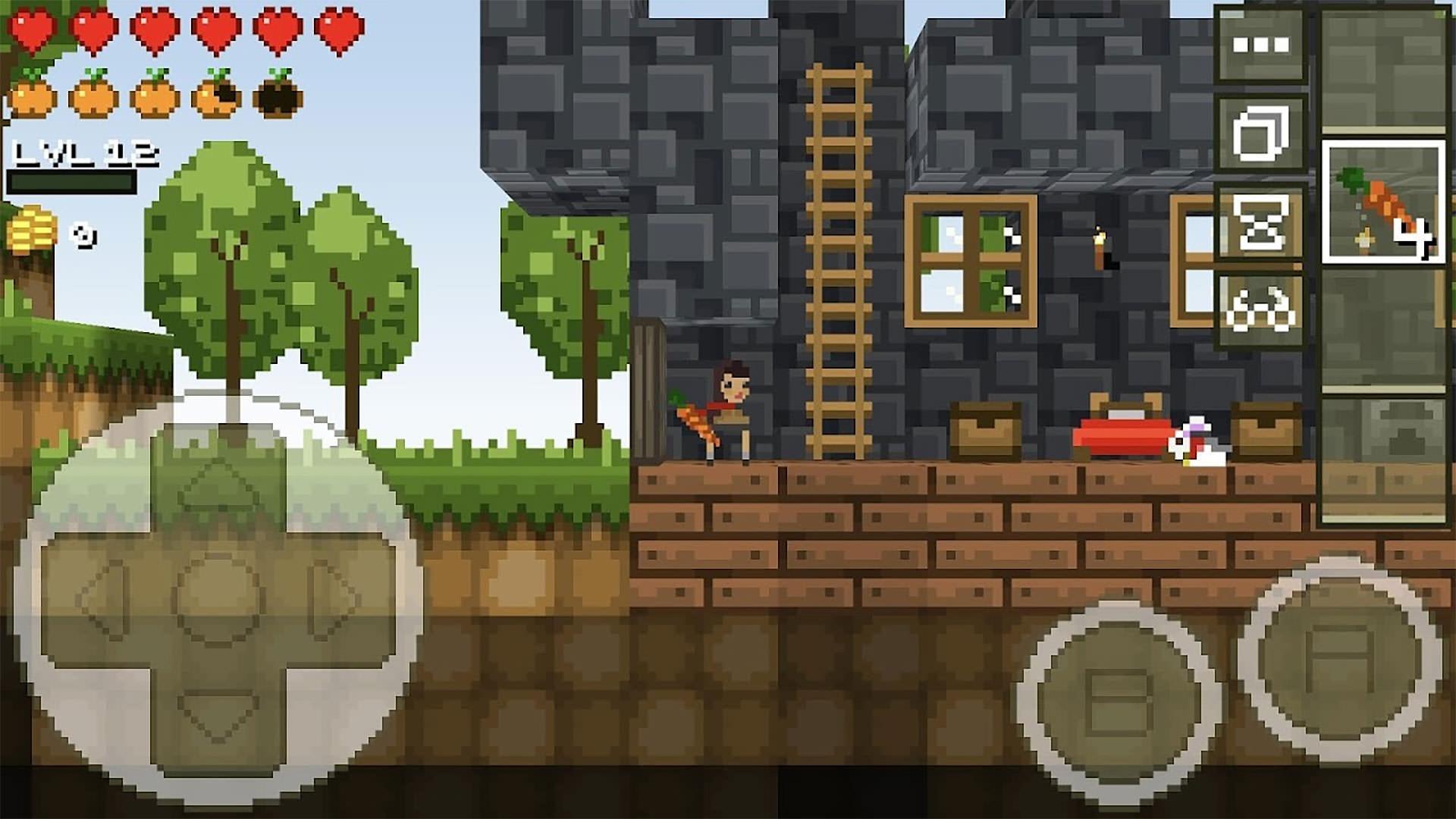 بازی اندروید LostMiner: Block Building & Craft Game