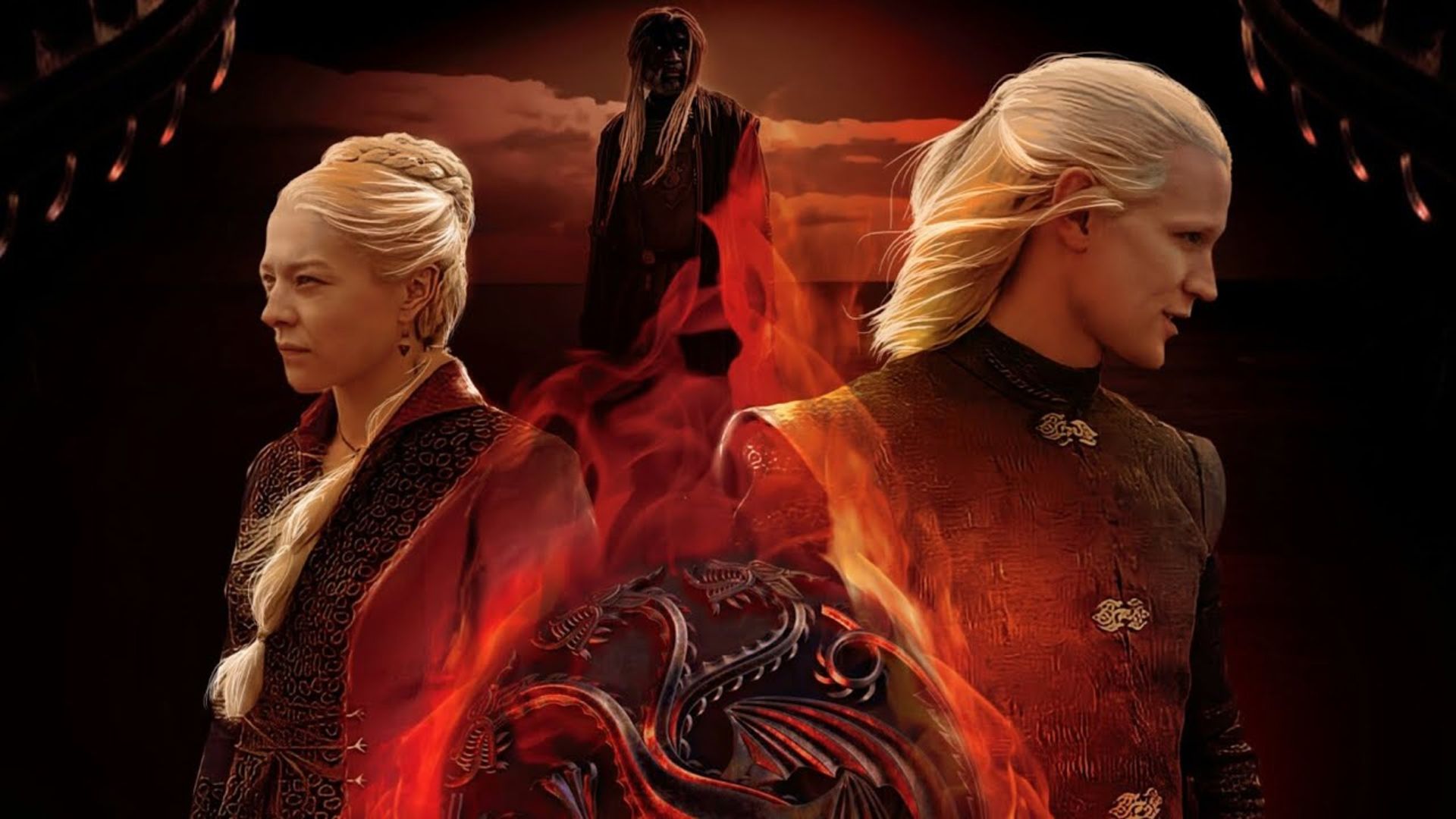 پوستر غیررسمی سریال House of the Dragon