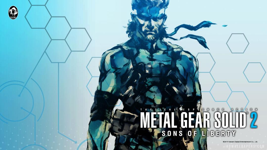 پوستر بازی Metal Gear Solid 2