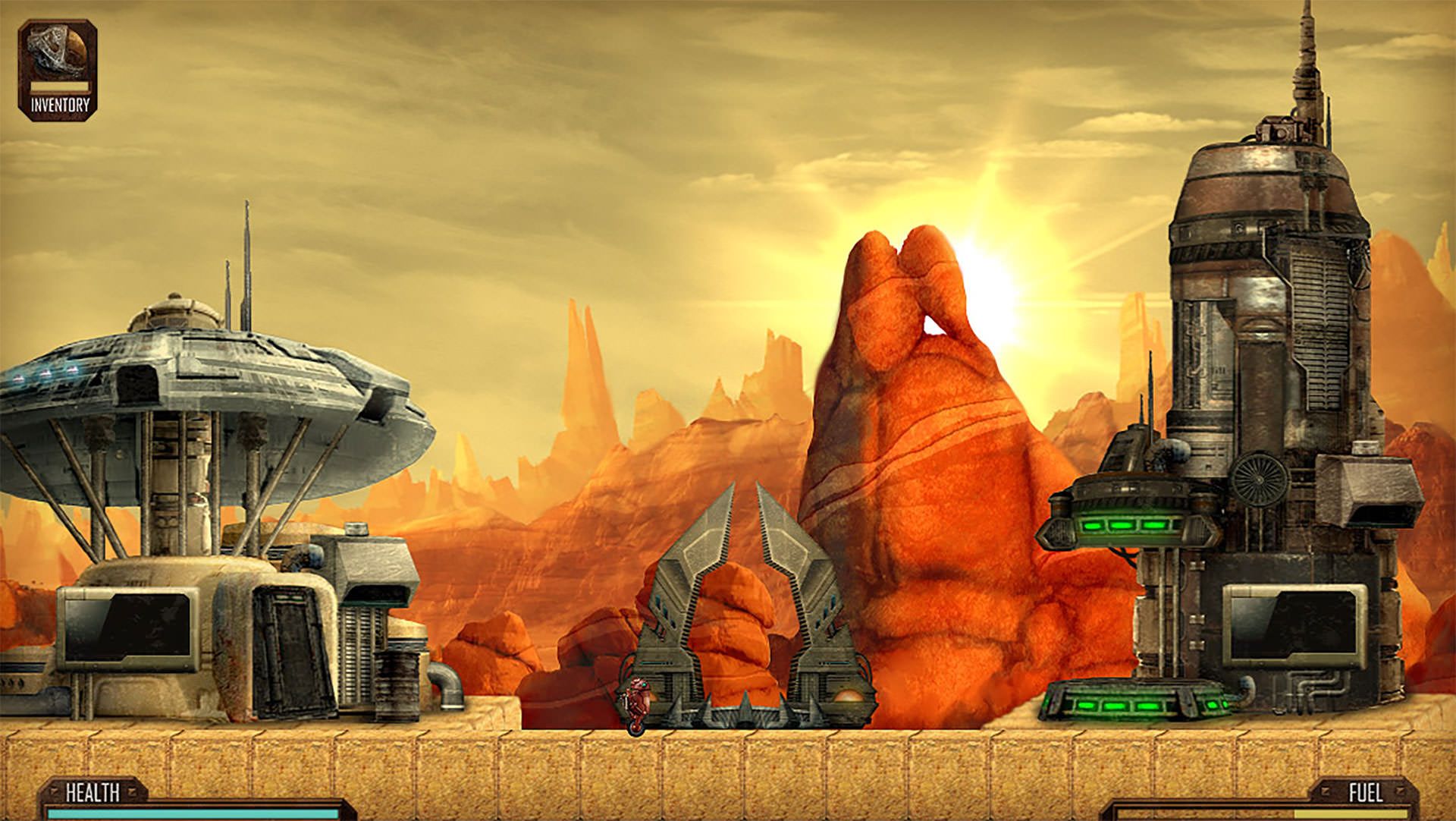 بازی اندروید Mines of Mars Scifi Mining RPG