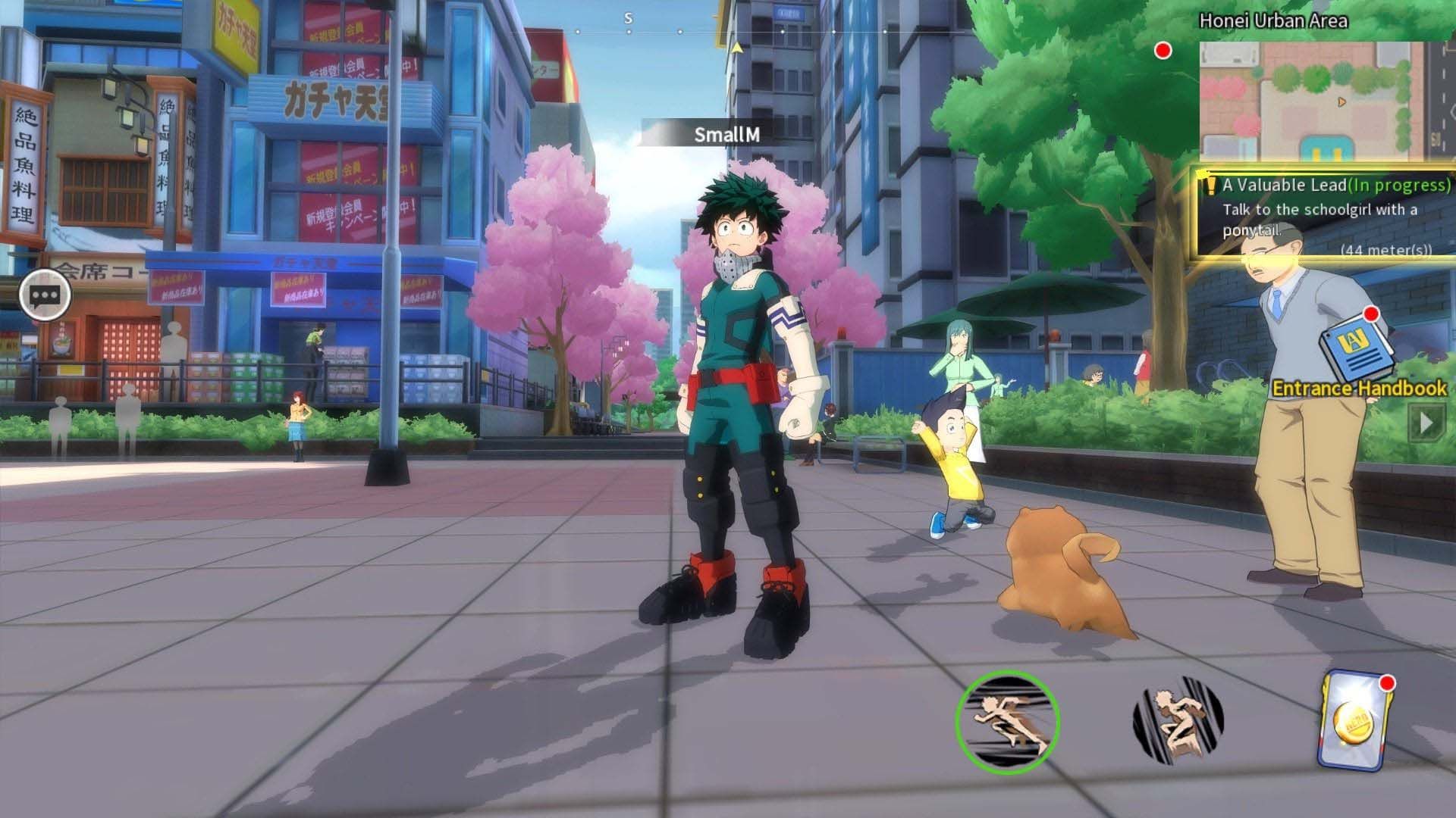 ایزوکو میدوریا در My Hero Academia: The Strongest Hero