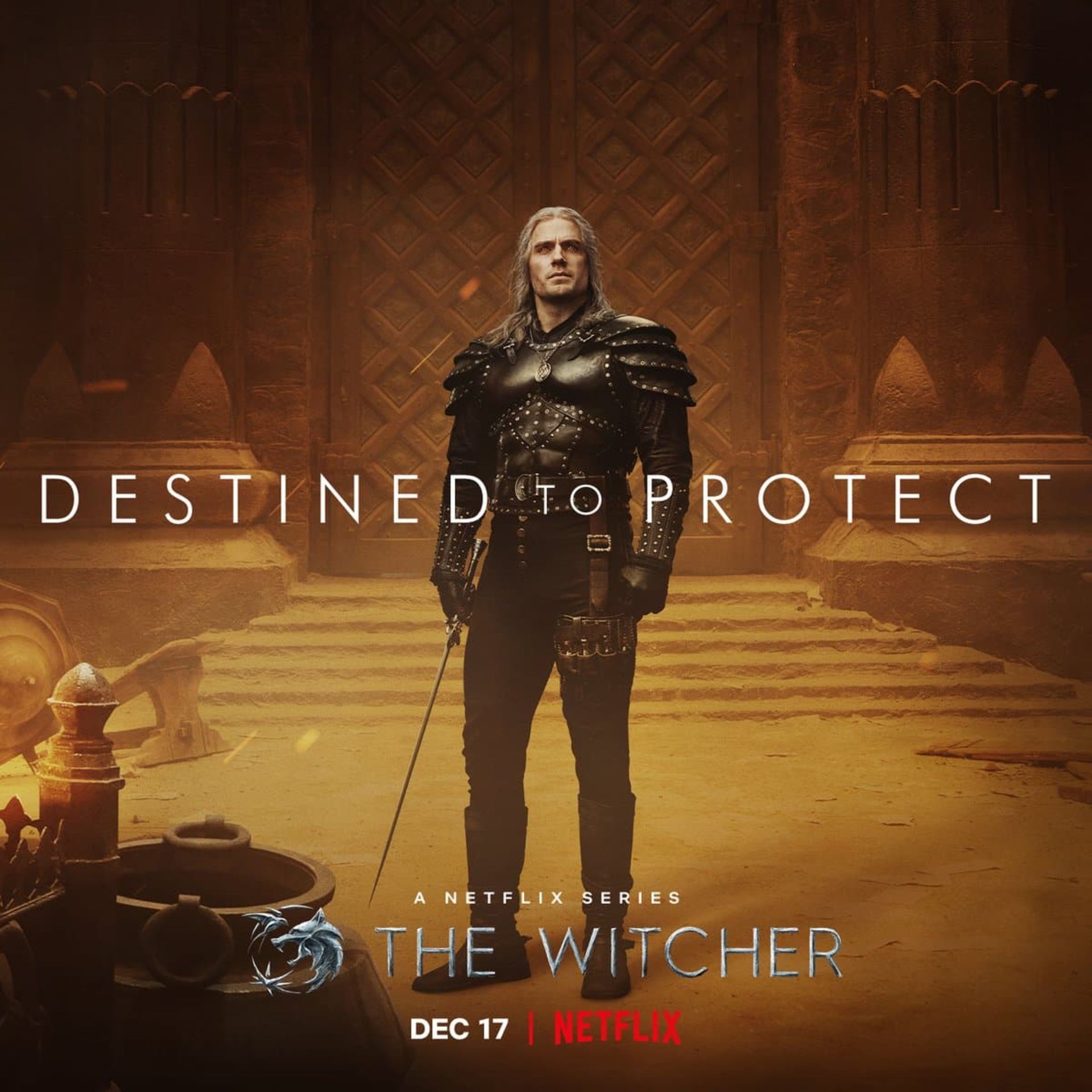 پوستر جدید فصل دوم سریال The Witcher با محوریت گرالت با بازی هنری کویل