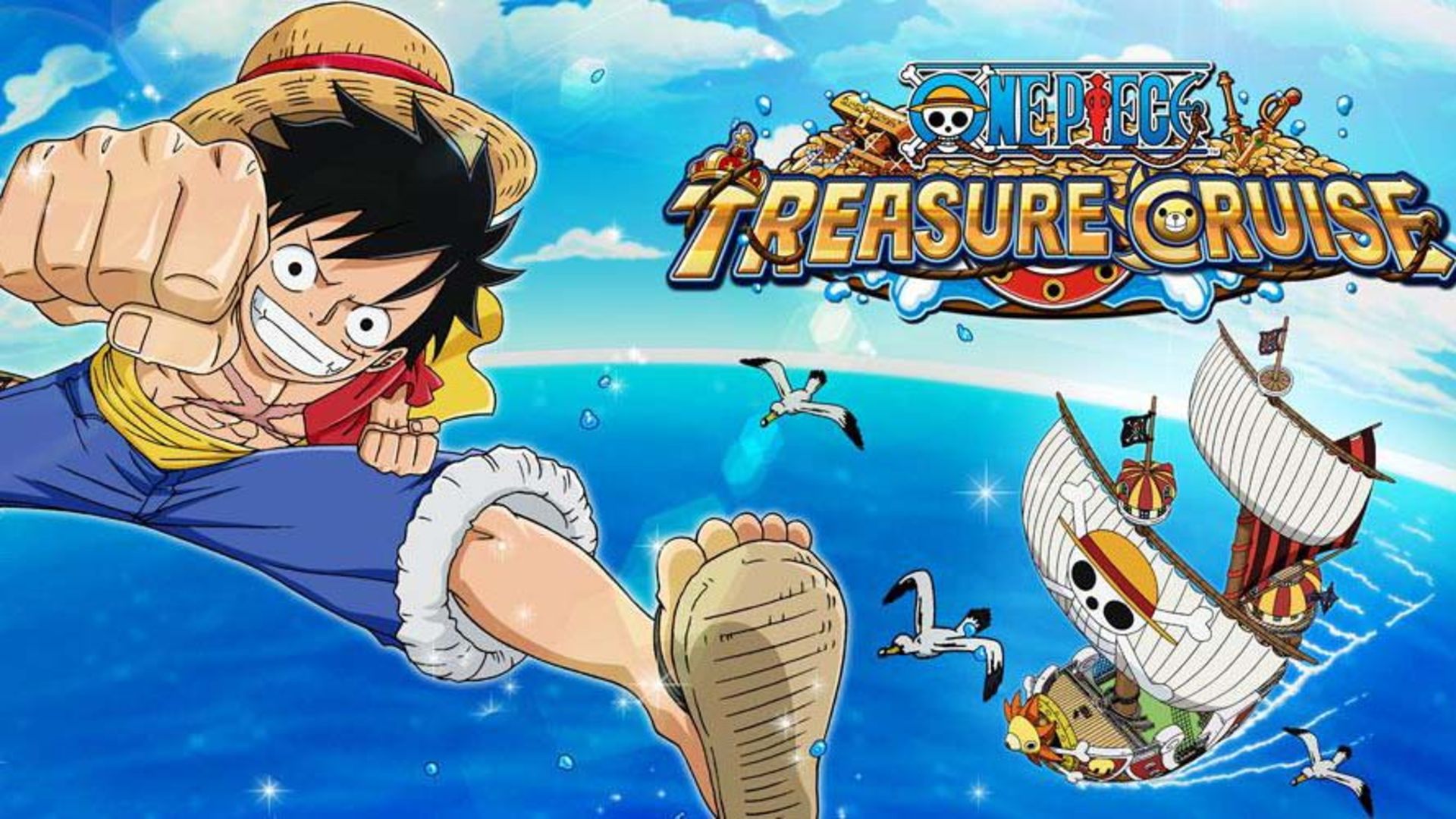 لوفی کلاه‌ حصیری در ONE PIECE TREASURE CRUISE