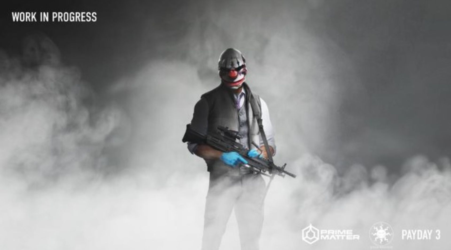 تصویری هنری از بازی payday3