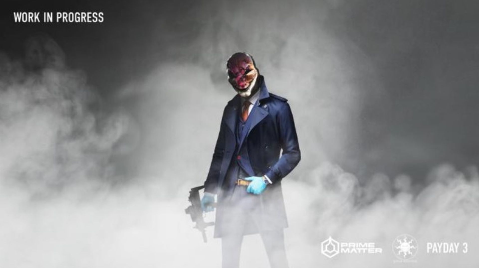 تصویری هنری از بازی payday3