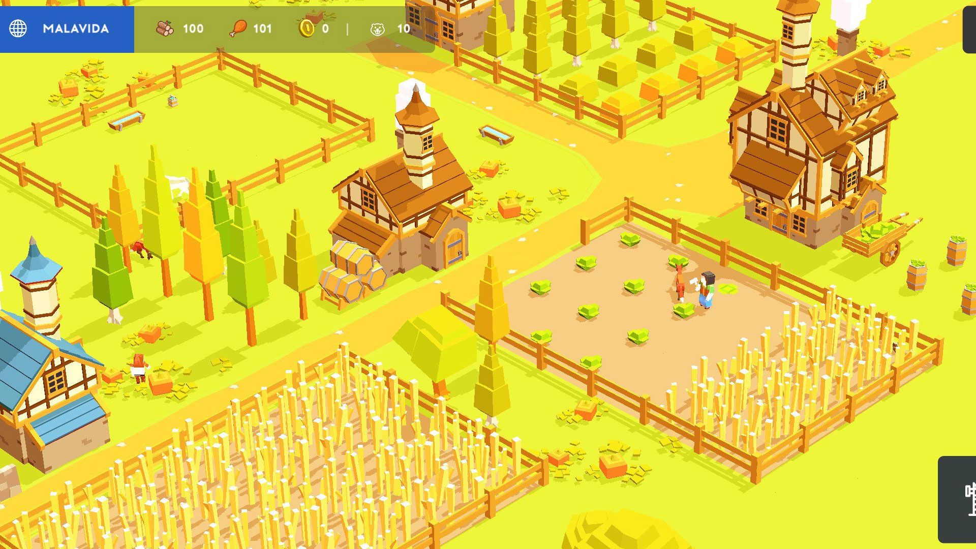 بازی اندروید Pocket Build - Unlimited open-world building game