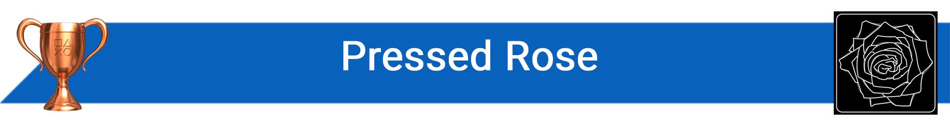 تروفی Pressed Rose