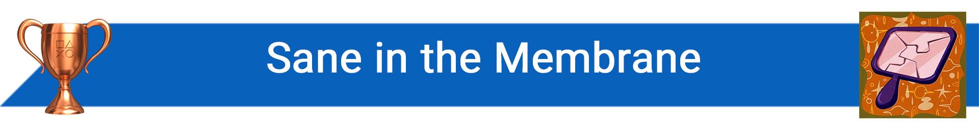 تروفی Sane in the Membrane