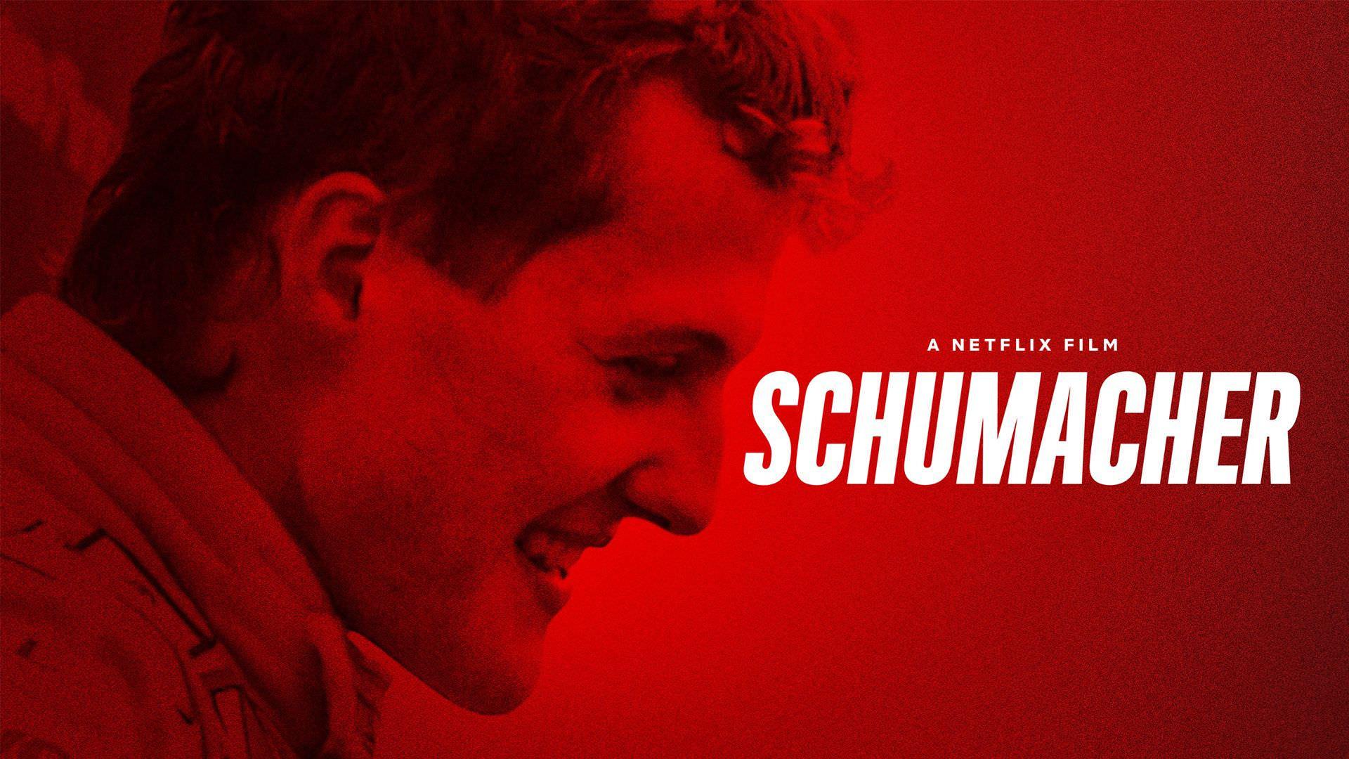میشائیل شوماخر در پوستر  مستند Schumacher نتفلیکس