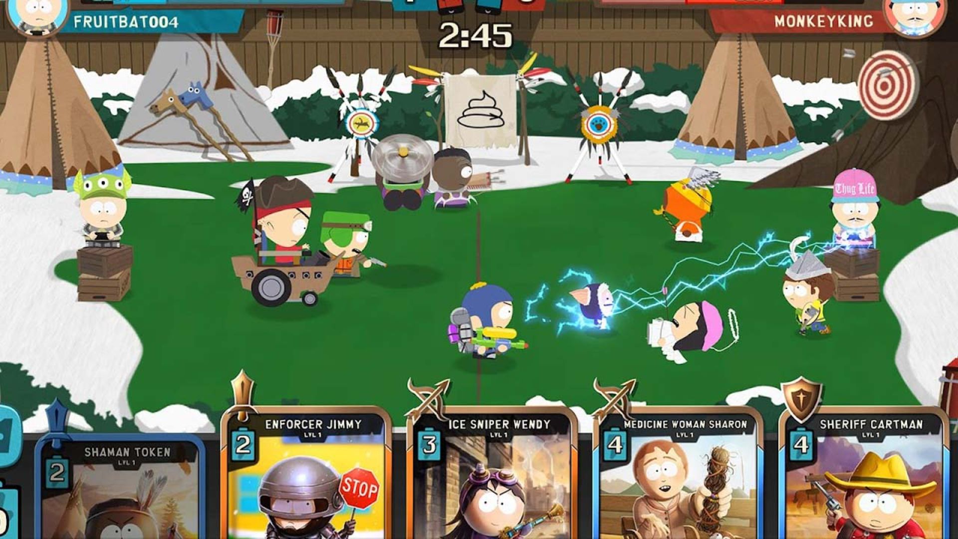 میدان نبرد در South Park: Phone Destroyer