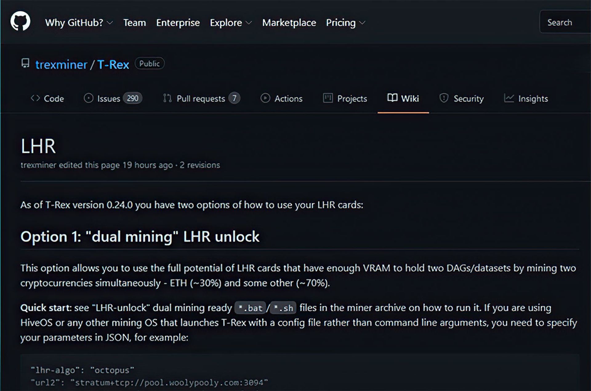 صفحه GitHub