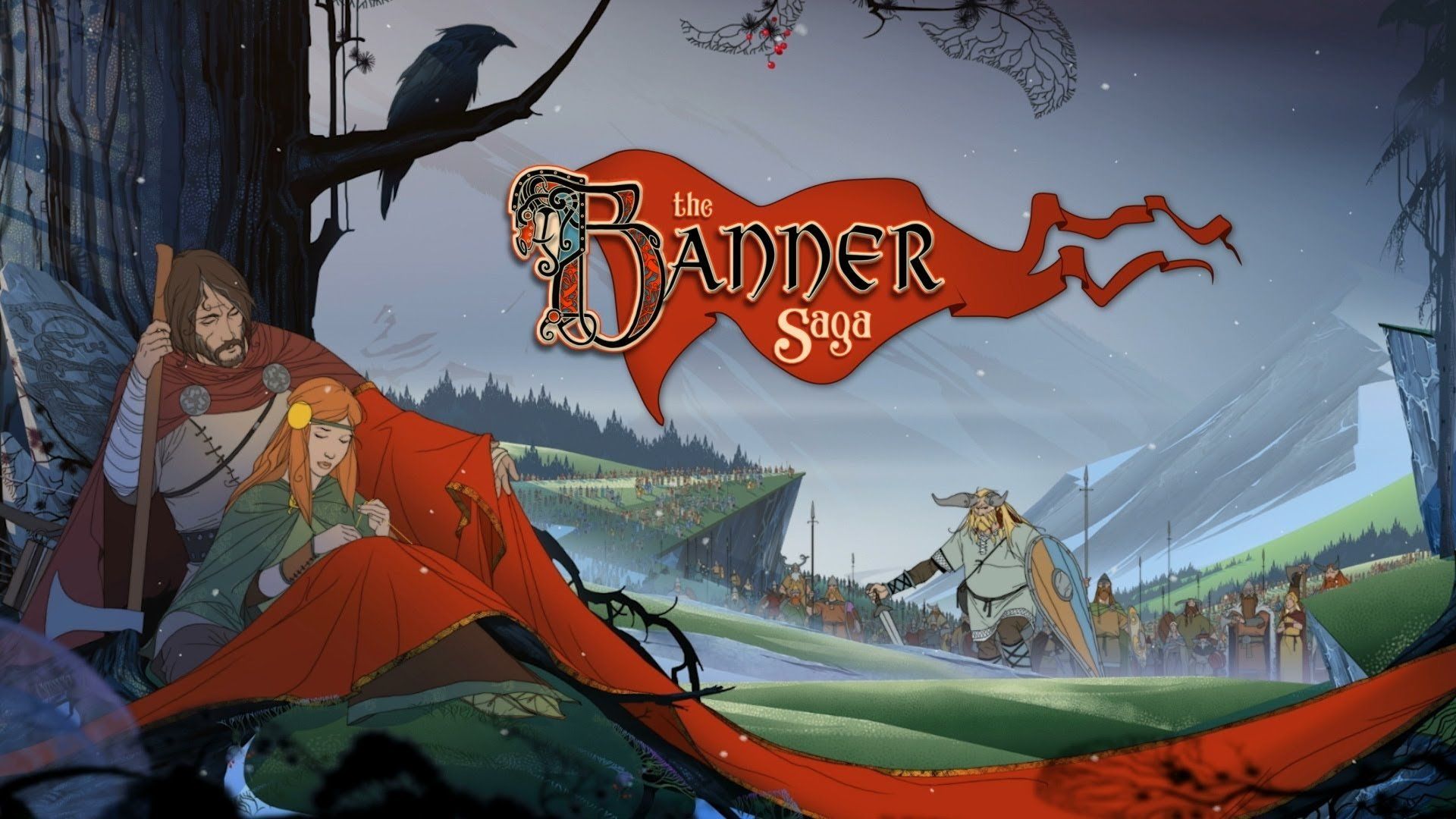 پوستری از مجموعه بازی The Banner Saga