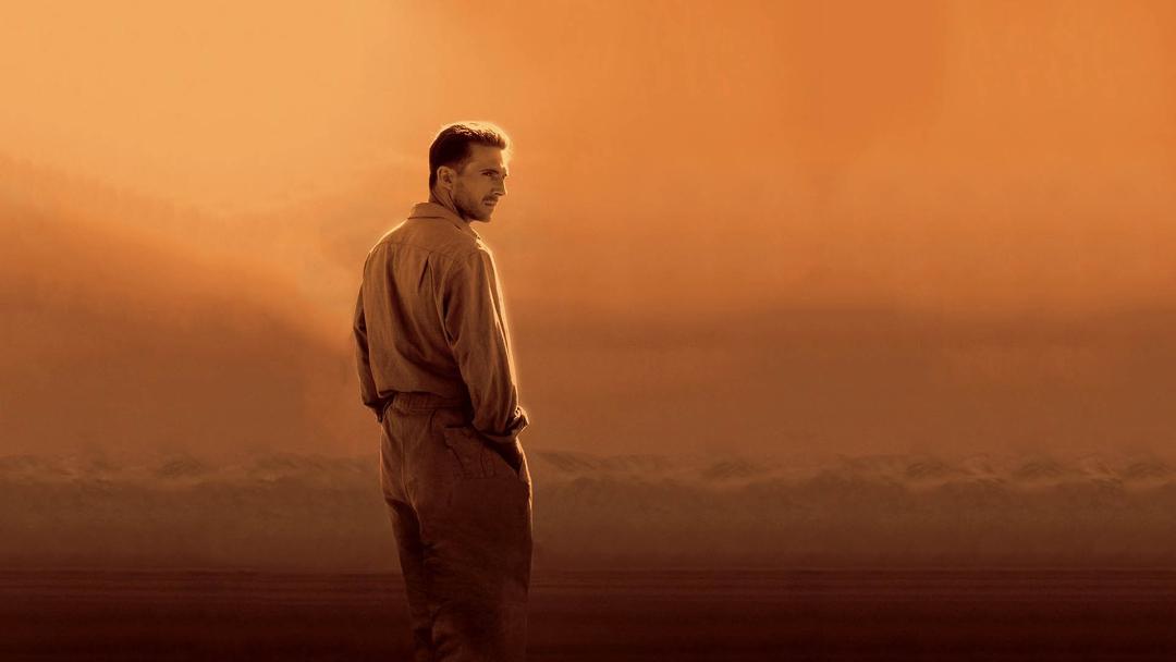 رالف فاینس در  کاور فیلم The English Patient