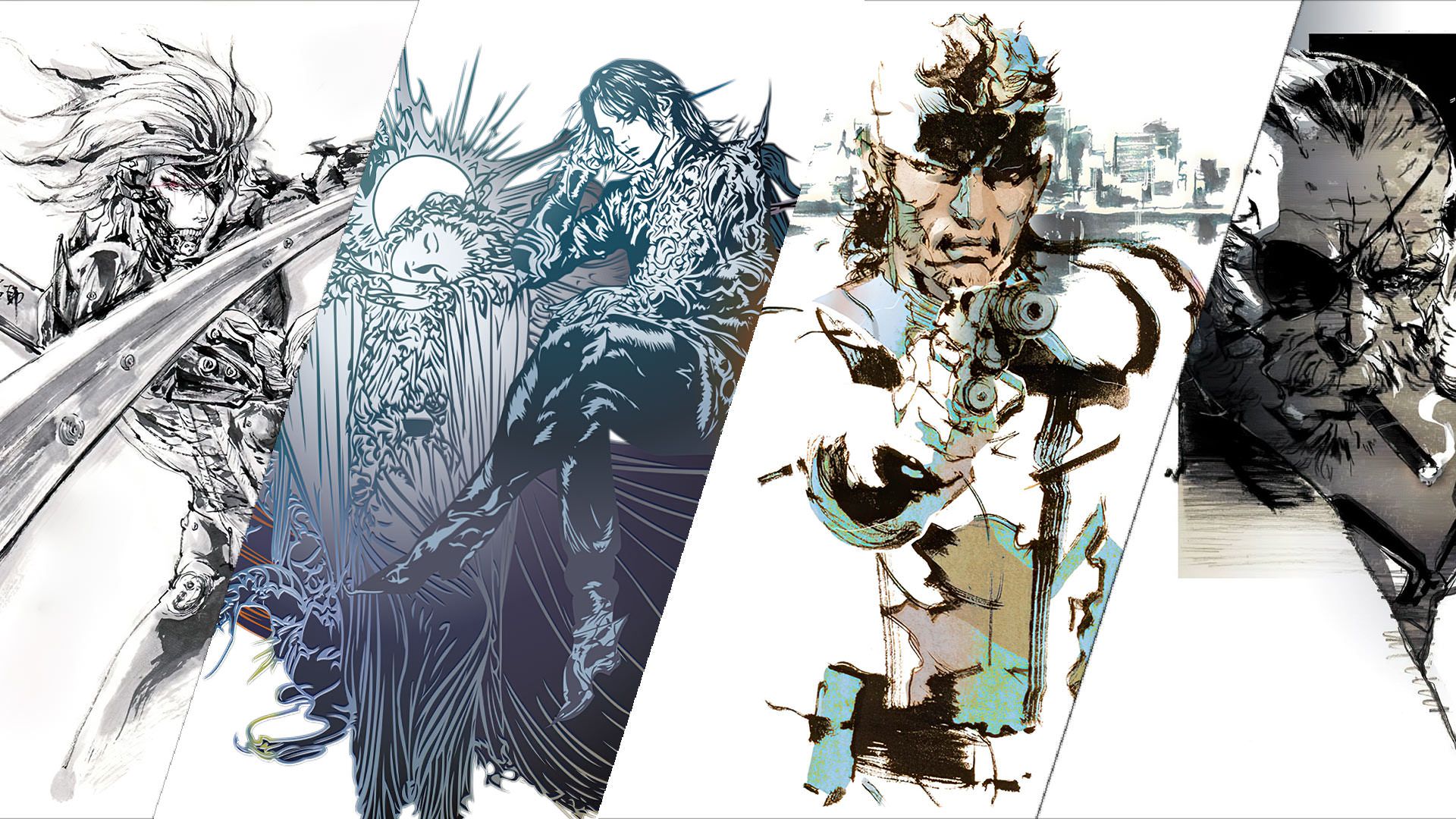 Raiden، Final Fantasy، Solid Snake و Big Boss
