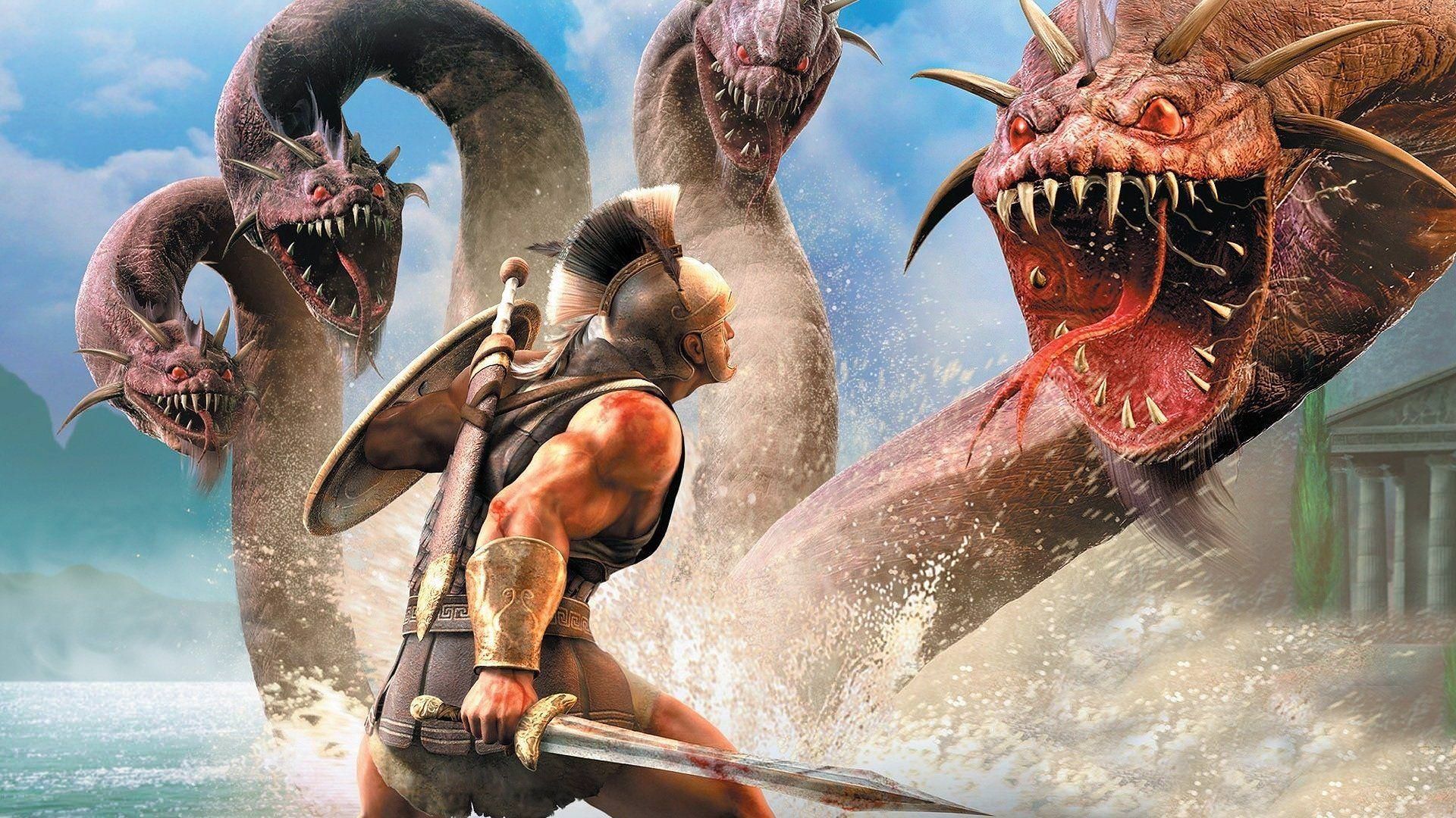 مبارزه با دشمن چهار سر در Titan Quest