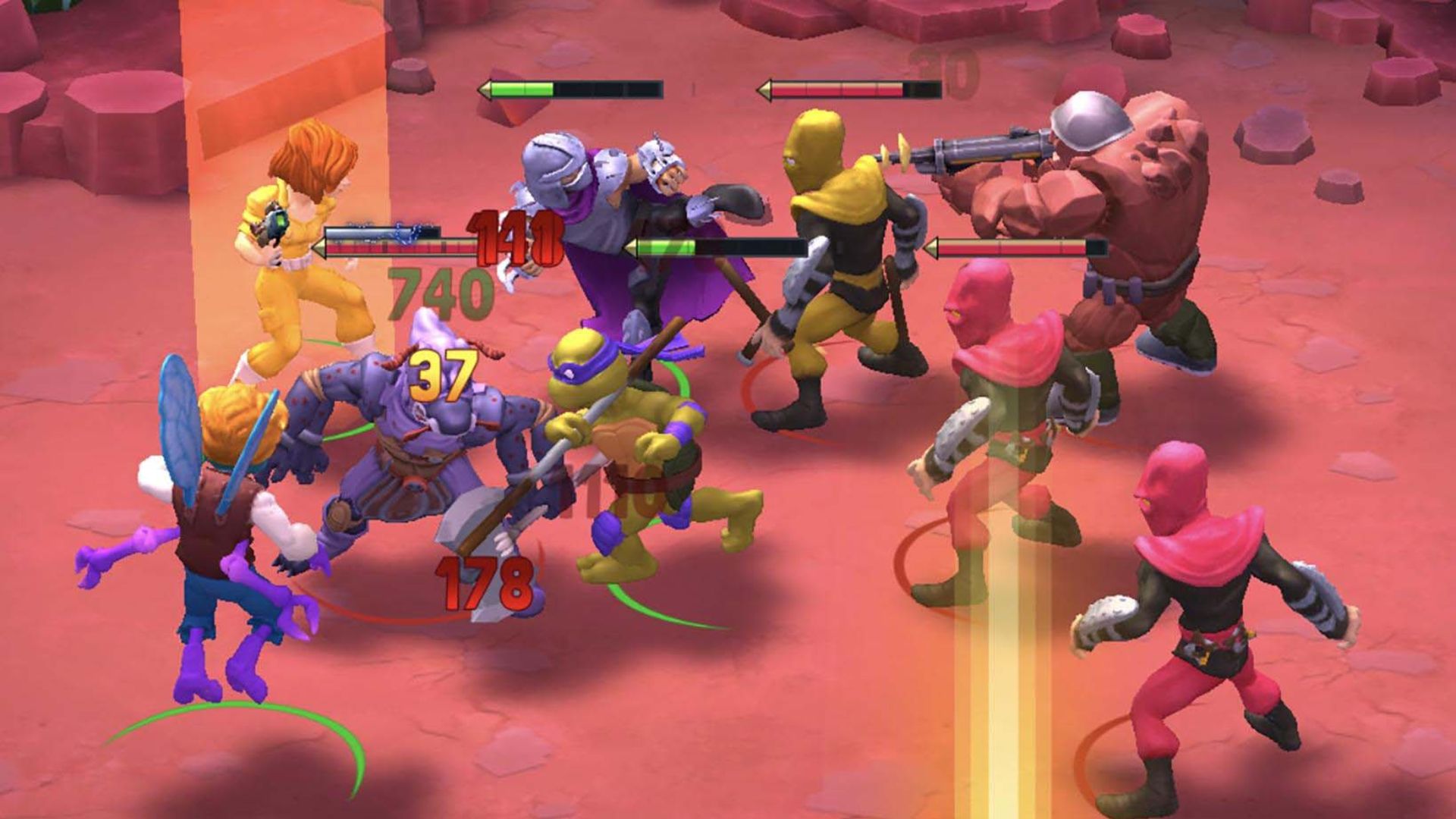 لاکپشت‌های نینجا در TMNT: Mutant Madness