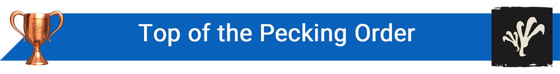 تروفی Top of the Pecking Order