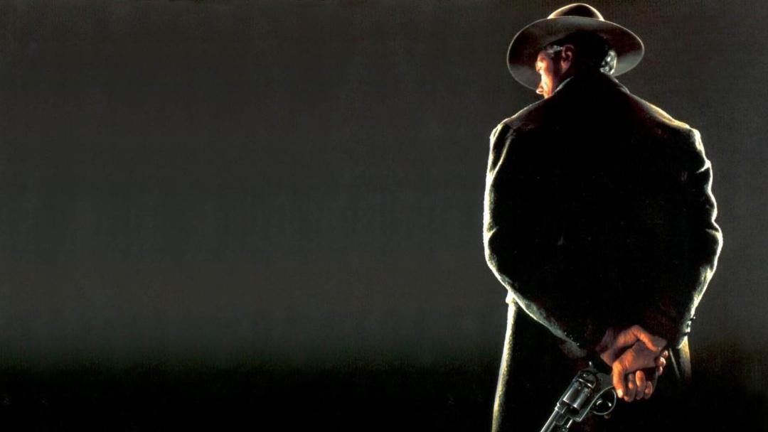 تصویری از پشت سر کلینت ایستوود در فیلم Unforgiven
