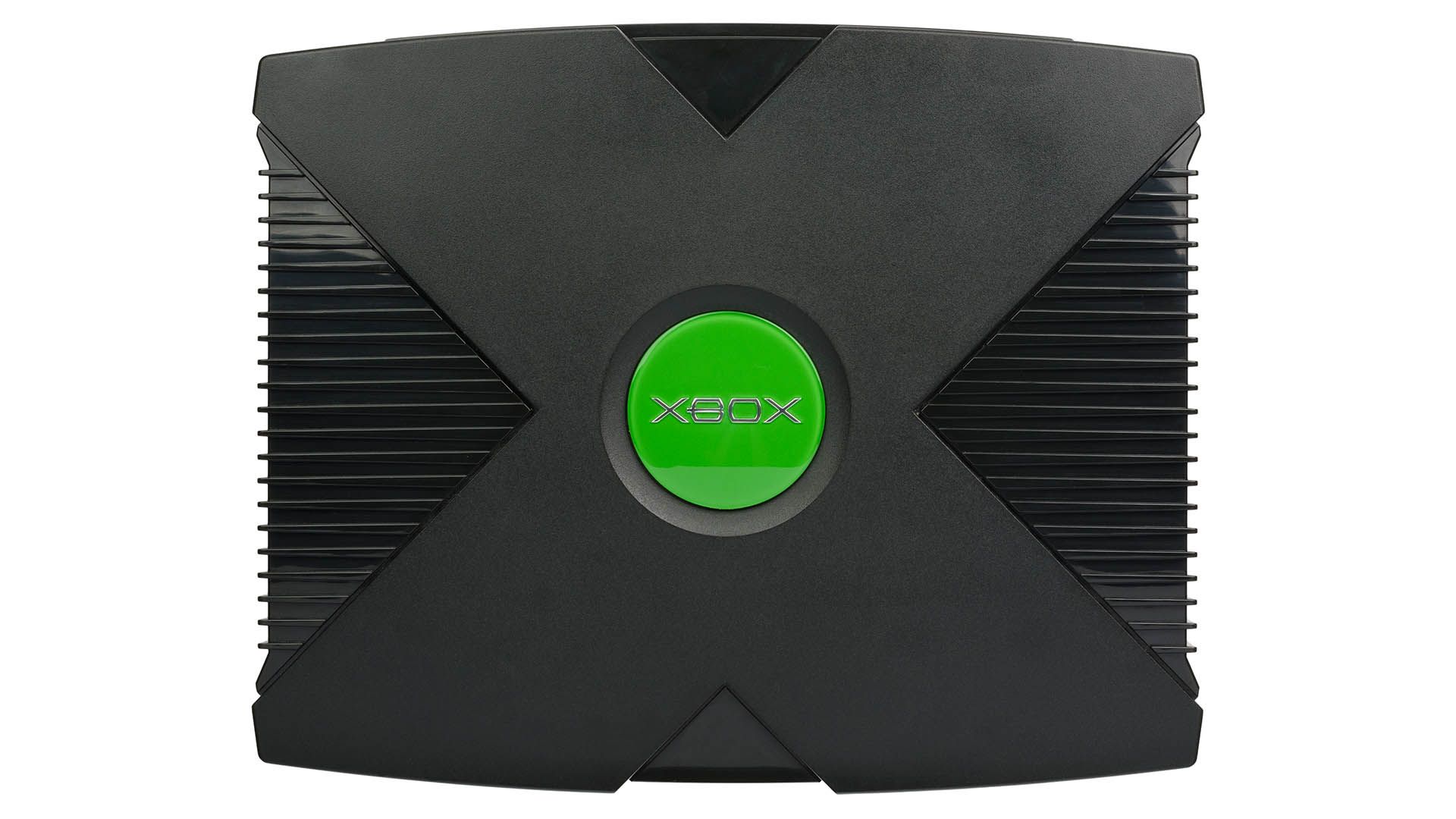 کنسول ایکس باکس از نمای بالا