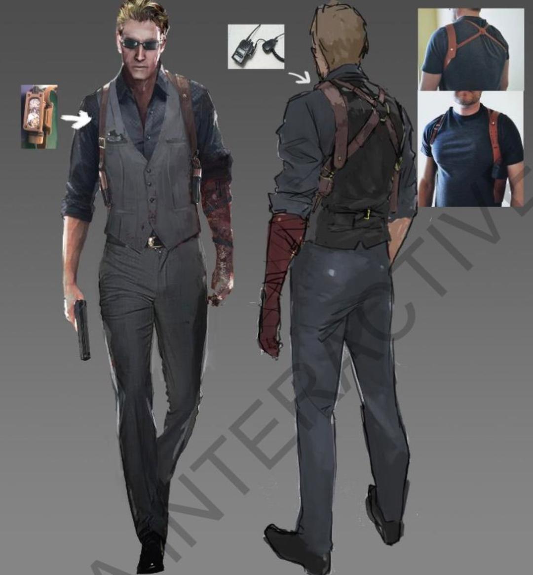 تصویر فاش‌شده توسط صداپیشه آلبرت وسکر از ریمیک Resident Evil 4