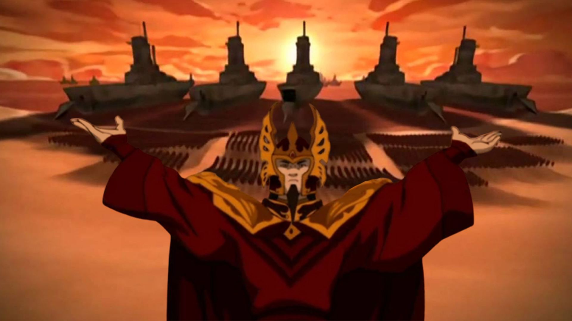ملت آتش در انیمیشن Avatar: The Last Airbender