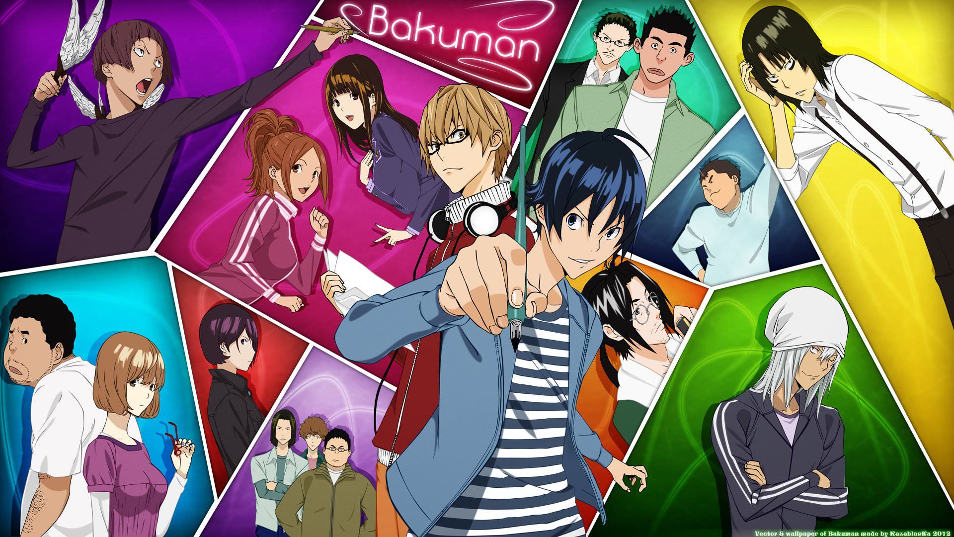 پوستر انیمه باکومن _ Bakuman