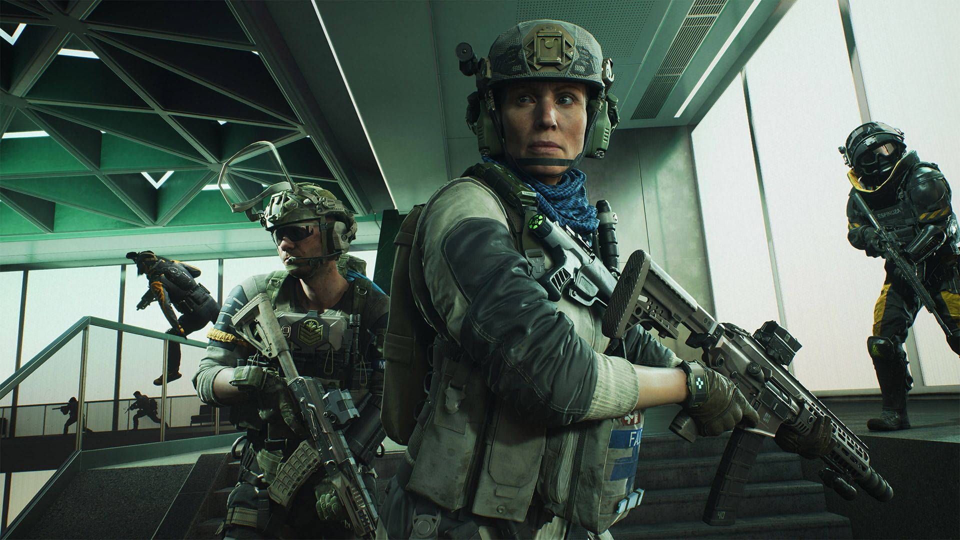 سربازان در بازی Battlefield 2042
