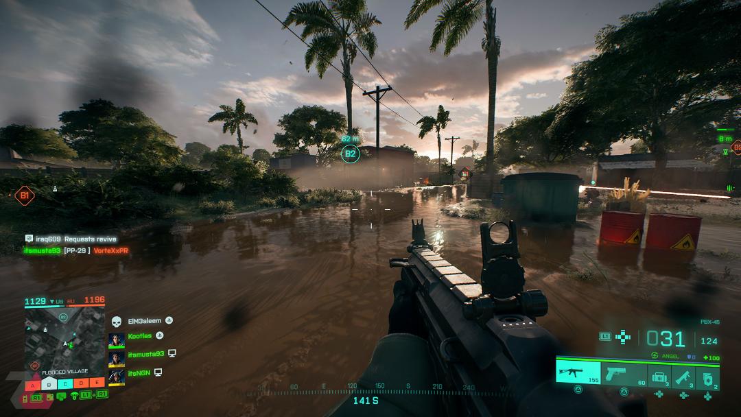 جلوه‌های بصری بسیار زیبا Battlefield 2042