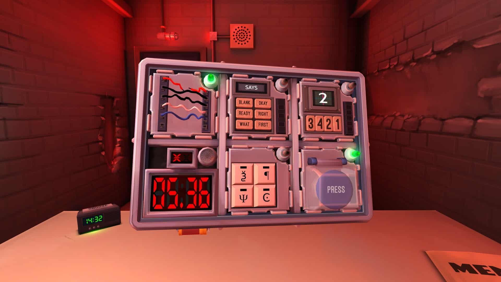 خنثی کردن بمب در بازی Keep Talking and Nobody Explodes